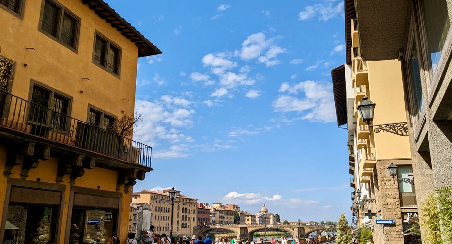 Vlakbij Ponte Vecchio